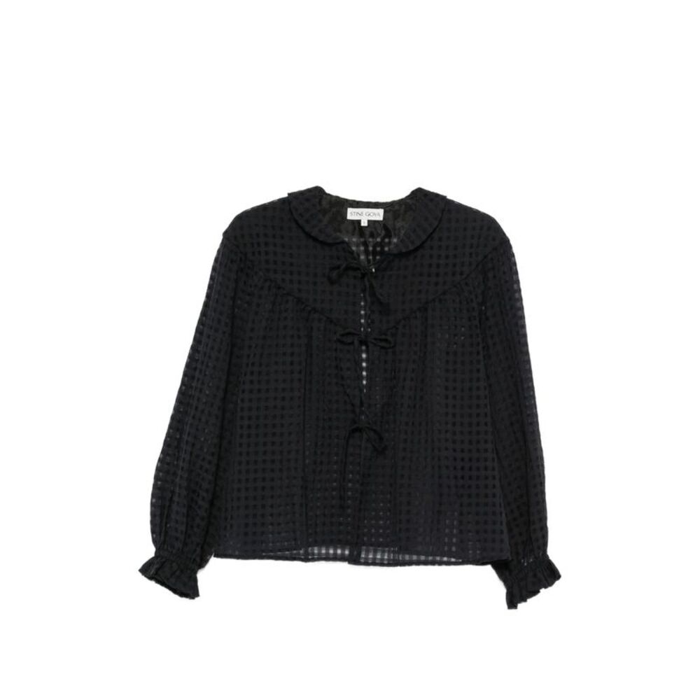 Stine Goya Black Tops - Blouses Women